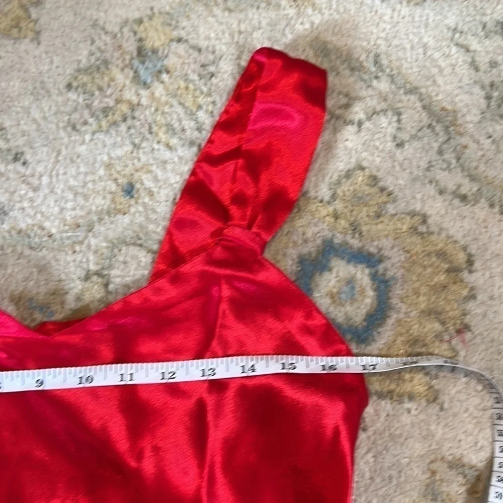 ❤️VTG Victoria’s Secret,Slip Nightie,One-Side Ruffle,Gorgeous,EUC-Firm Price,S